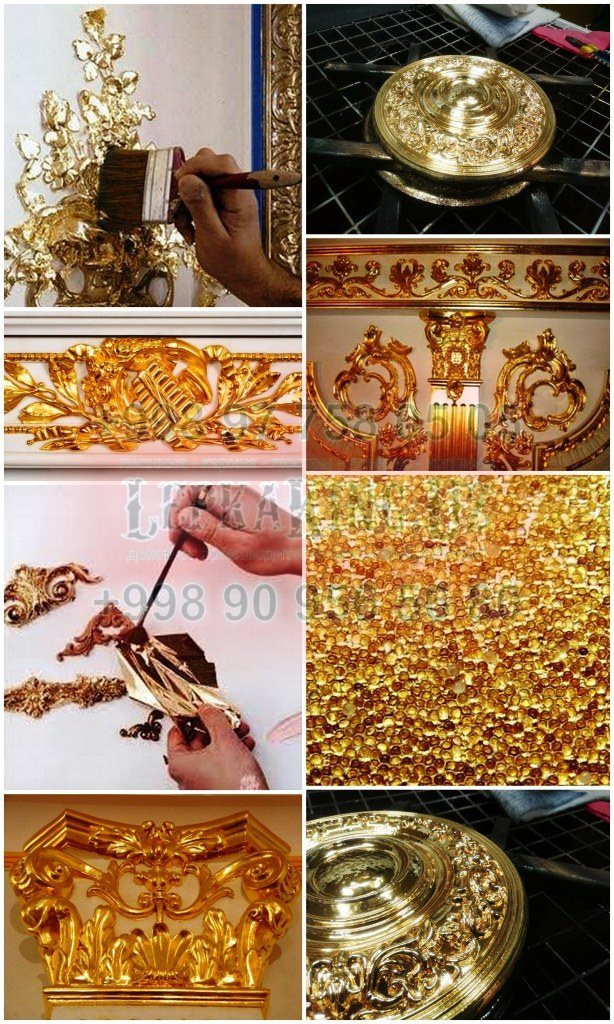 gilding - gilding - modeling from gold        -  -   
